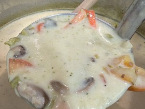 Creamy Pesto Vegetable