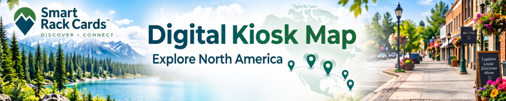 Explore North Anerica by Digital Map